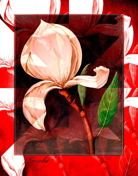 Floral Abstrakt by Gertrud Scheffler