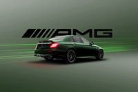 Mercedes E63.S AMG Groen