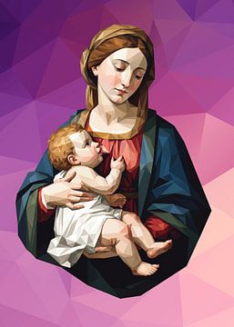 The Madonna del Latte Lowpoly