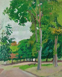 Raoul Dufy - Der Park (1902)