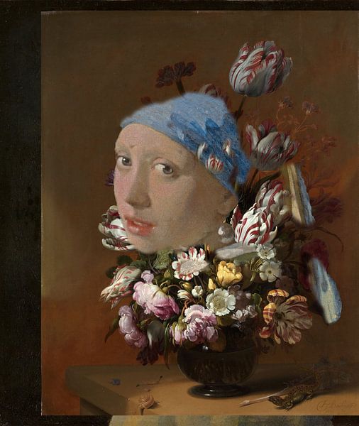 Meisje met de parel van Ton Tolboom