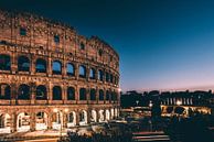 Colosseum van Rome in de avond van Tom Bennink thumbnail