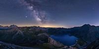 Melkweg boven de Lünersee van Denis Feiner thumbnail