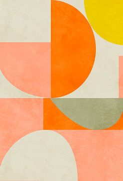 abstracte geometrie 3 van Ana Rut Bre