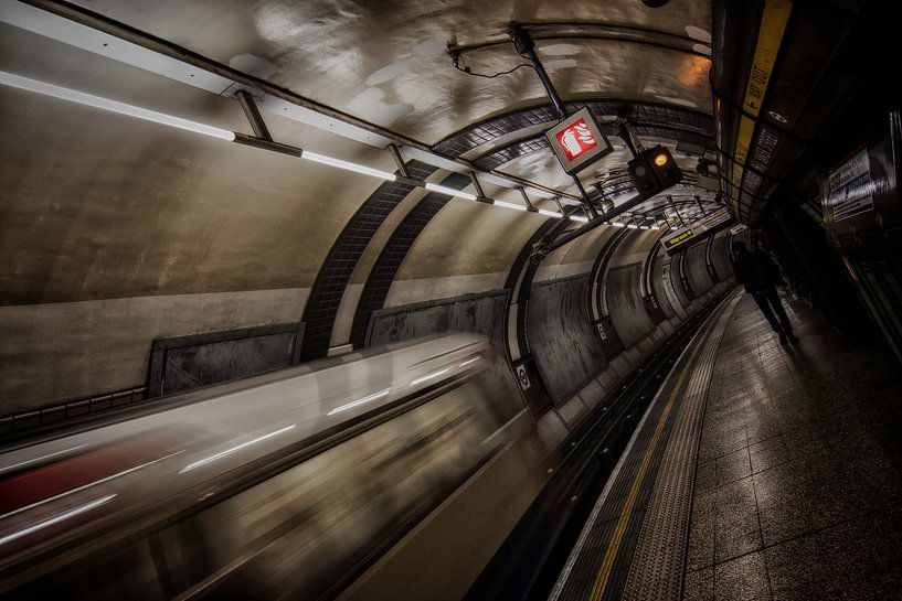 Londen - Underground -  par Bert Meijer