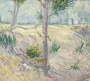 Banque avec des arbres, Vincent van Gogh