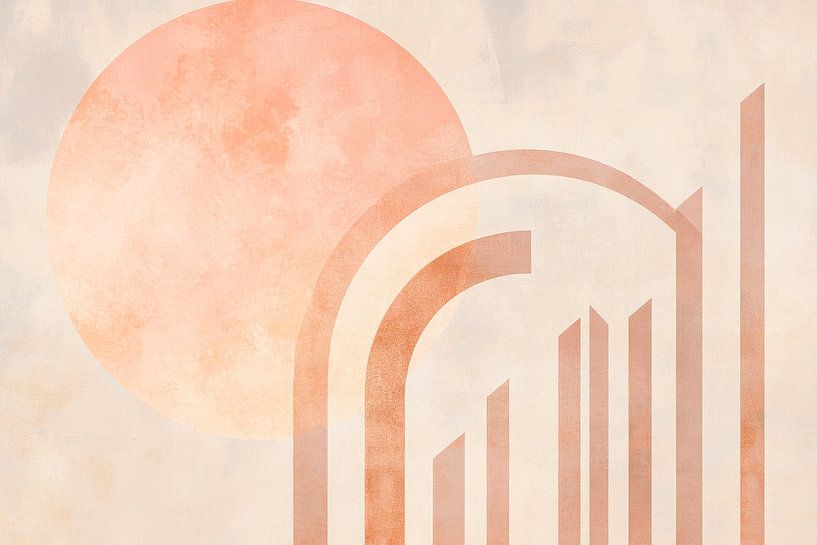 Moon growth curve by Poster Art Shop