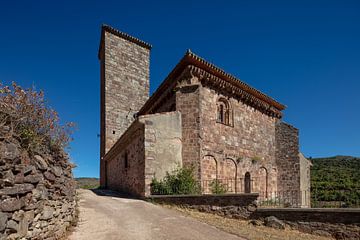 Romaanse kerk in Rioja in centrum van Spanje