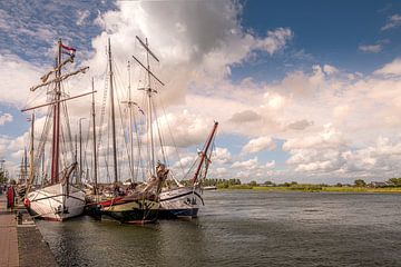 Hafen von Kampen von Frans Nijland