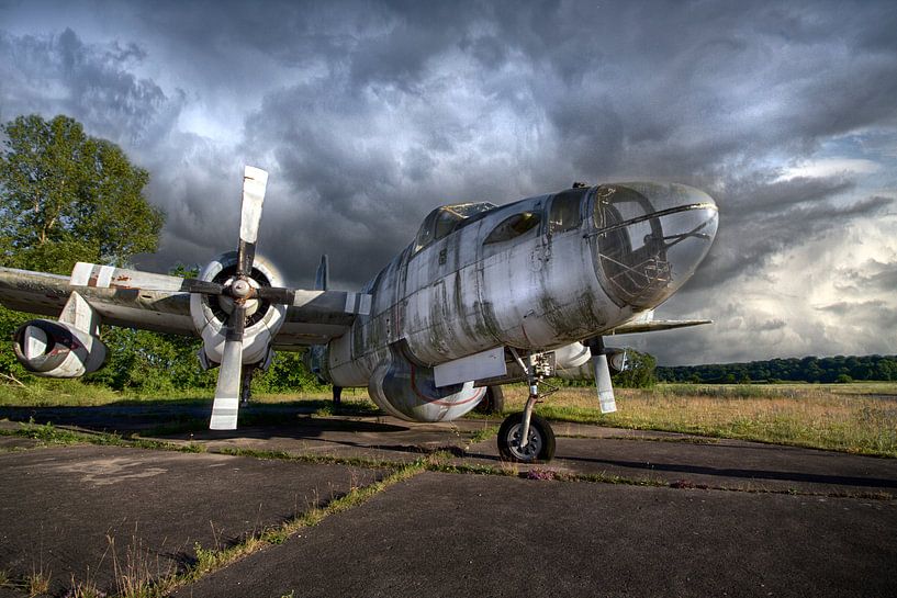 Verlaten Airplane van Frans Nijland