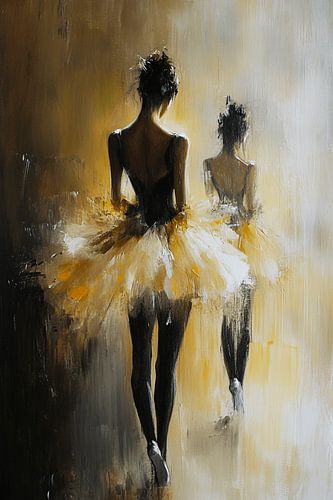A Poetic Portrait of Two Ballerinas