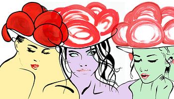 Filles de la forêt noire format paysage