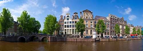 Panorama Herengracht by Anton de Zeeuw