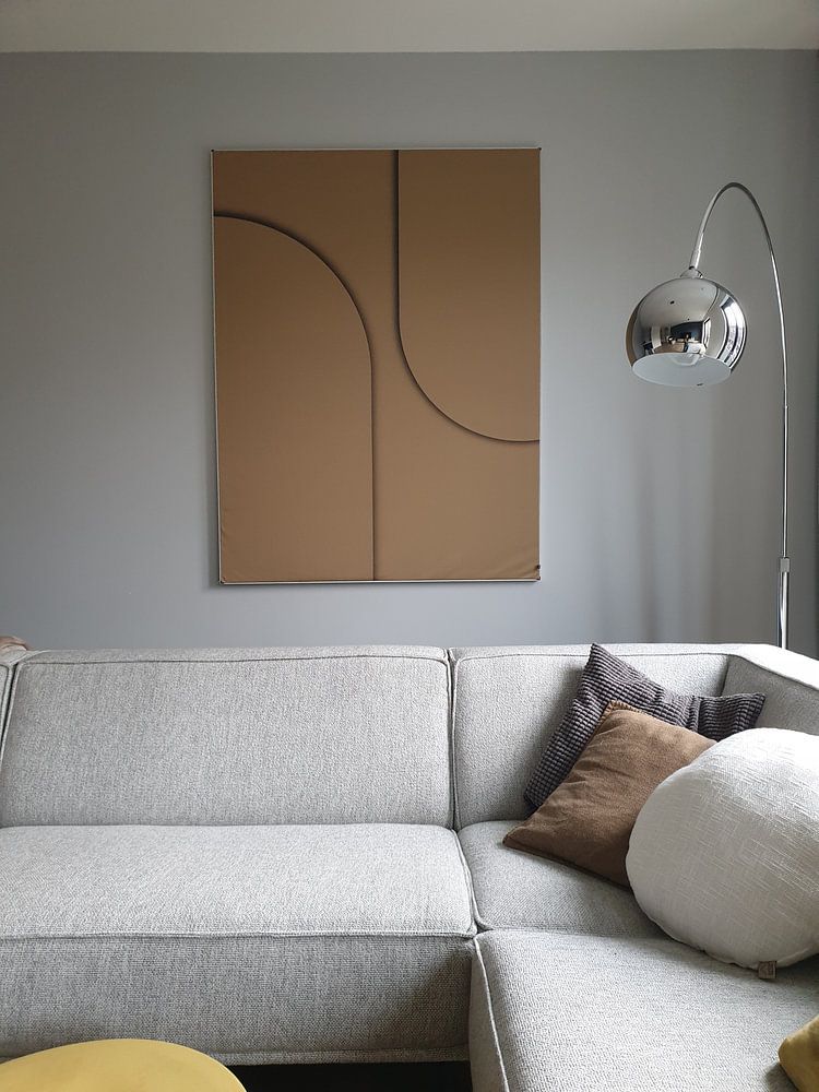 Femininity in ocher  by Mad Dog Art 