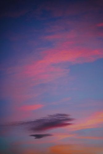 Pastel sunset