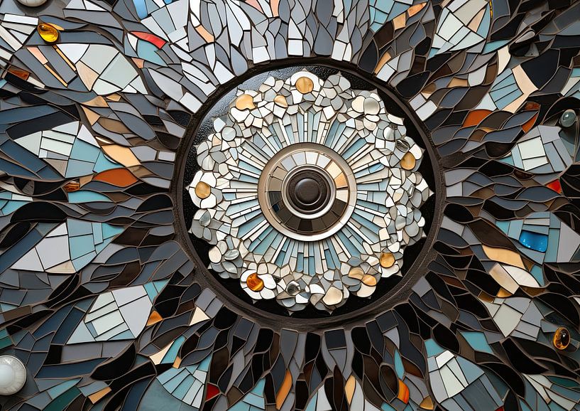 Modern Mandala Work 140912 by Abstract Painting