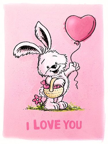 Ik hou van je konijn.