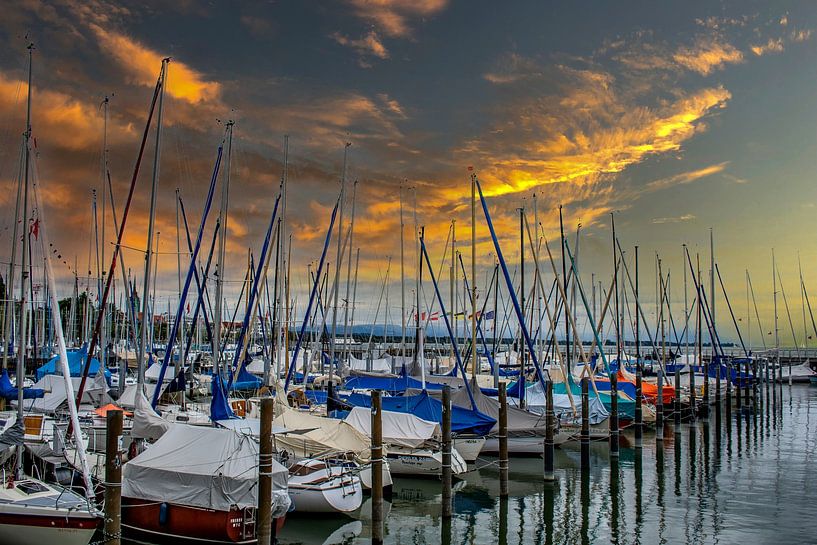 Lake Constance : Marina Friedrichshafen by Photoart-Naegele
