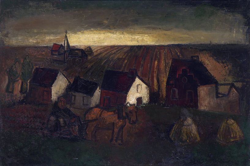 Landscape, Frits Van den Berghe, 1919 by Atelier Liesjes