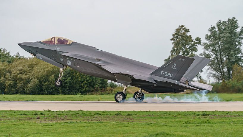 Landung KLu Lockheed Martin F-35A Lightning II. von Jaap van den Berg
