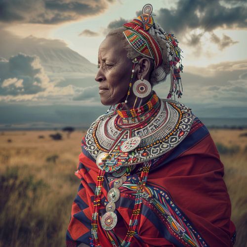 Maasai vrouw