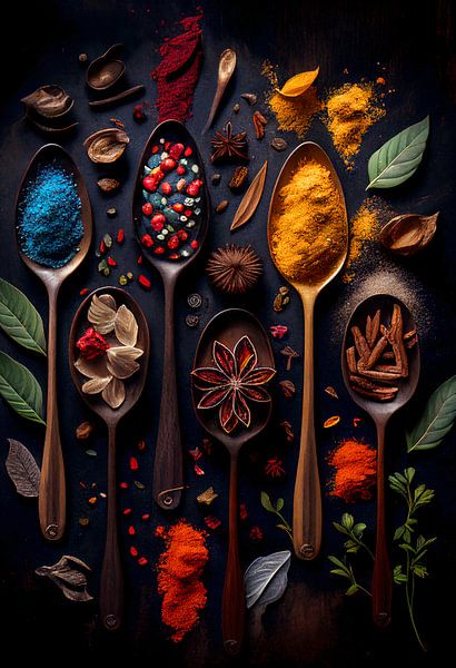 International spices by drdigitaldesign