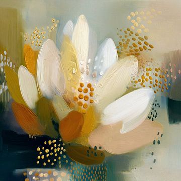 Fleur de lotus abstraite