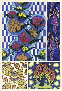 Émile-Allain Séguy - Floréal; neue Designs & Farben