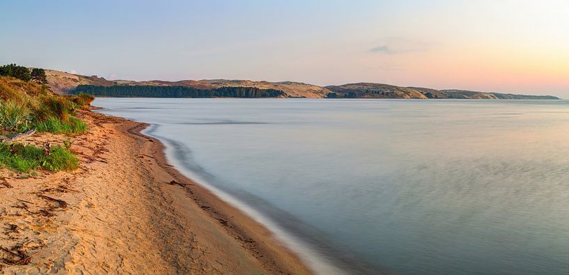 Grey dunes in the early morning by Yevgen Belich