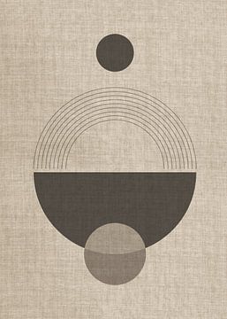 TW living - Linen collection - abstract round shape 2 sur TW living