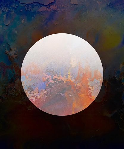 Golden Moon IV van Mad Dog Art