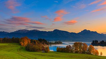 Forggensee, Beieren, Duitsland