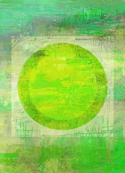Rêve - Cercle Vert Vert clair par Claudia Gründler