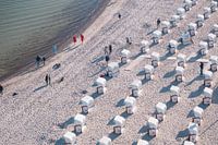 Grömitz beach from above