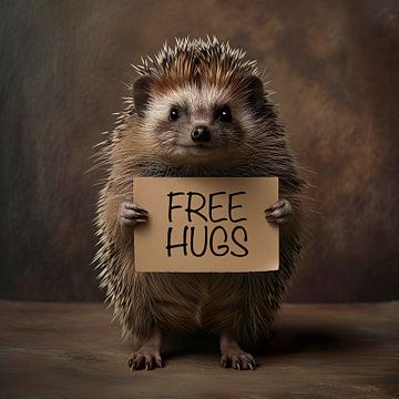 Free Hugs van Harry Hadders