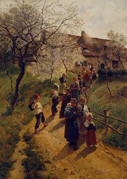 Friedrich Kallmorgen, Ein Frühlingstag, 1887
