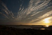 Sunset on the beach