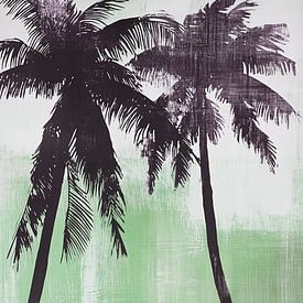 Onder de Palmboom groen van Bianca ter Riet