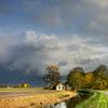 Herfst in Noord-Groningen (panorama) van Bo Scheeringa Photography