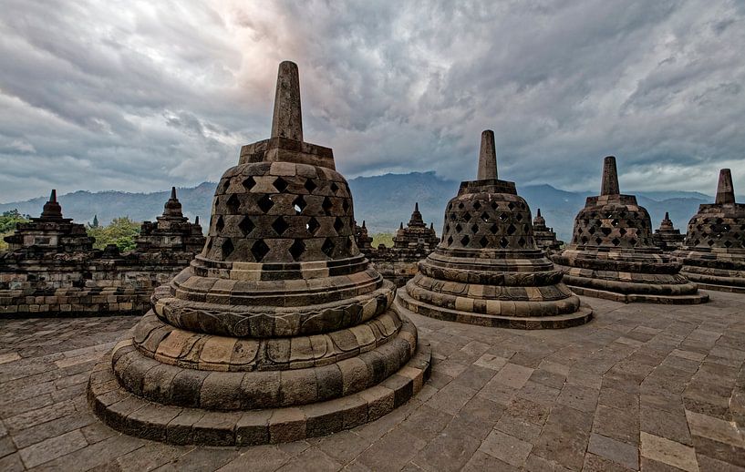 Borobudur-Tempel, Indonesien von Imageditor