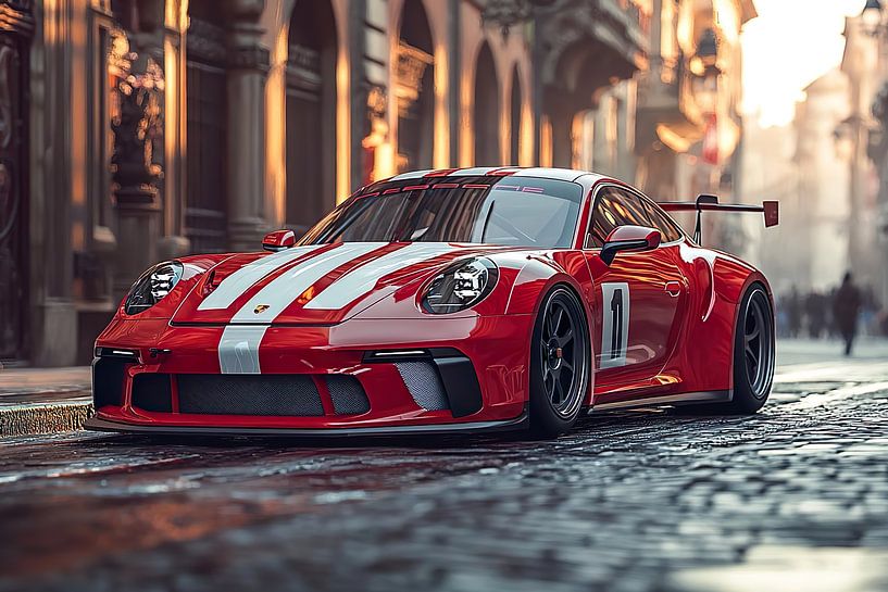 Porsche 911 GT3 im Herbst von PixelPrestige