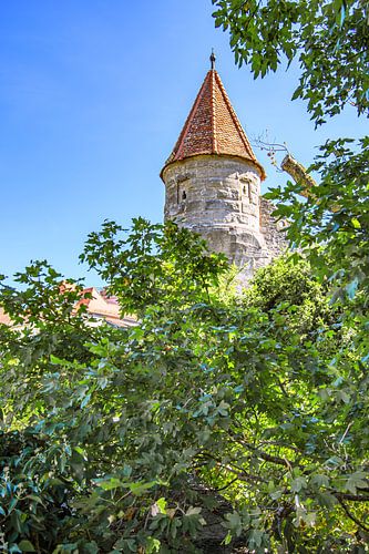 BAVARIA : MIDDEN FRANKRIJK - BURGECK ( RONDE TOREN ) - ROTHENBURG OB DER TAUBER