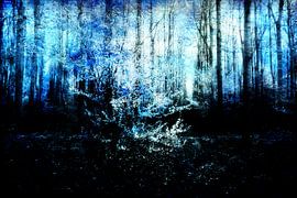 Aan het eind van een bos #02 van Peter Baak