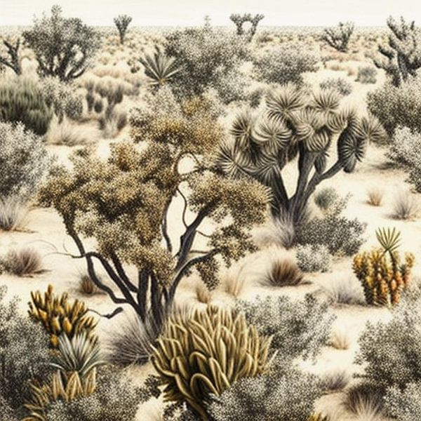 Flore du désert par Vythryd Arts