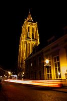 Churchtower by night