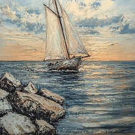 Sunset Voyage van De Mooiste Kunst