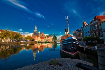 Maassluis, the Harbour, the Fury and the Groote Kerk by Nathan Okkerse