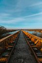 Moerputten - Eisenbahnbrücke von Maikel Claassen Fotografie Miniaturansicht