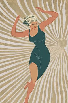 Dancing pin-up van Franka Poulain