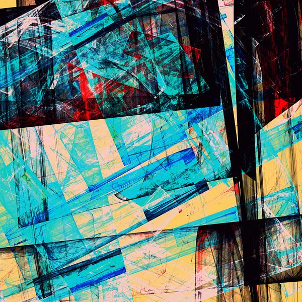 Abstract composition 485 by Angel Estevez